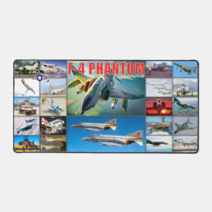 F-4 PHANTOM II "MONTAGE" SCHREIBTISCHUNTERLAGE