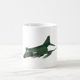 F-4 Phantom-Jet-Interzeptor Kaffeetasse