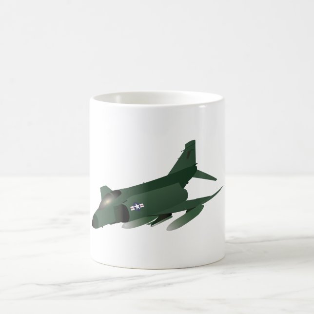 F-4 Phantom-Jet-Interzeptor Kaffeetasse (Mittel)