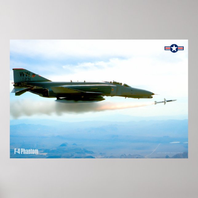 F-4 PHANTOM POSTER (Vorne)