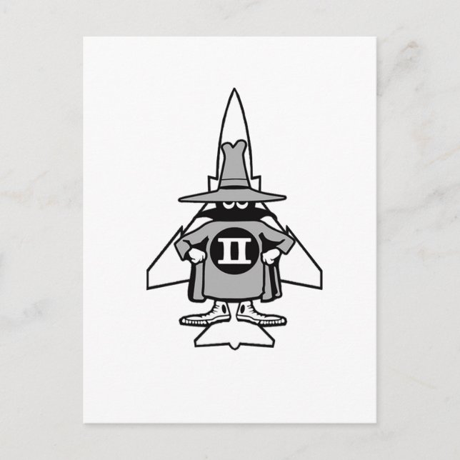 F-4 Phantom Spook Postkarte (Vorderseite)