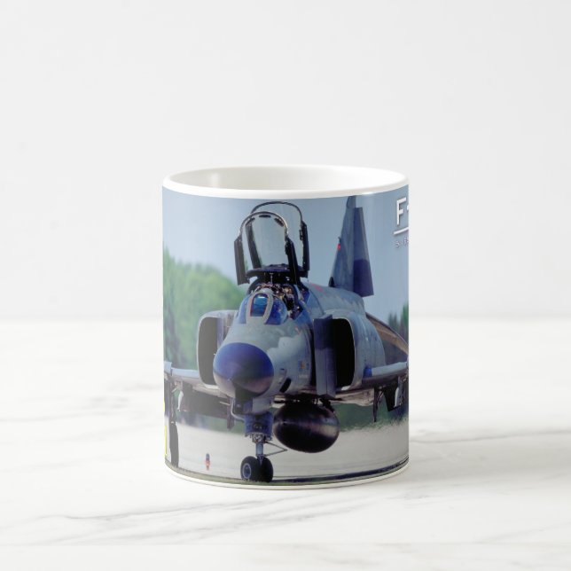 F-4 Phantom-Tasse Kaffeetasse (Mittel)