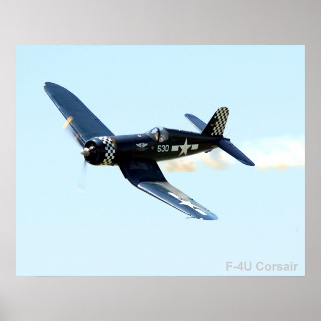 F-4U-Corsair-Poster Poster (Vorne)