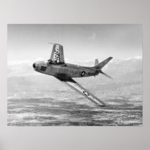 F-86 Säbel Poster