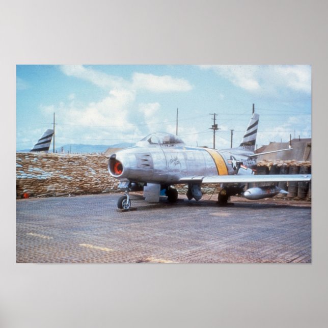F-86 SABRE POSTER (Vorne)