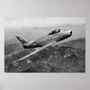 F-86A Säbel Poster