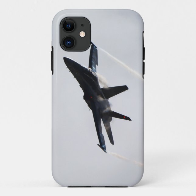 F/A-18 Fighter Jet Flugzeug Air Show Stunt Case-Mate iPhone Hülle (Rückseite)
