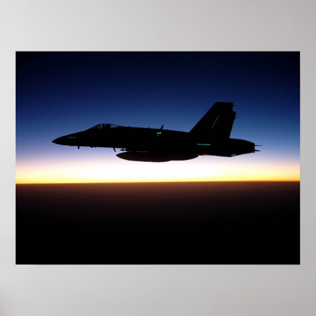 F/A-18 Hornet Poster (Vorne)