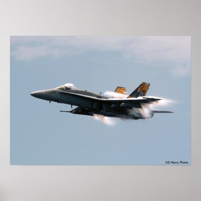 F/A-18 Hornet Poster (Vorne)