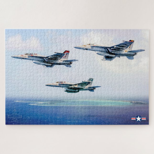 F/A-18 SUPER HORNET (20 x 30 INCH) Puzzle (Horizontal)