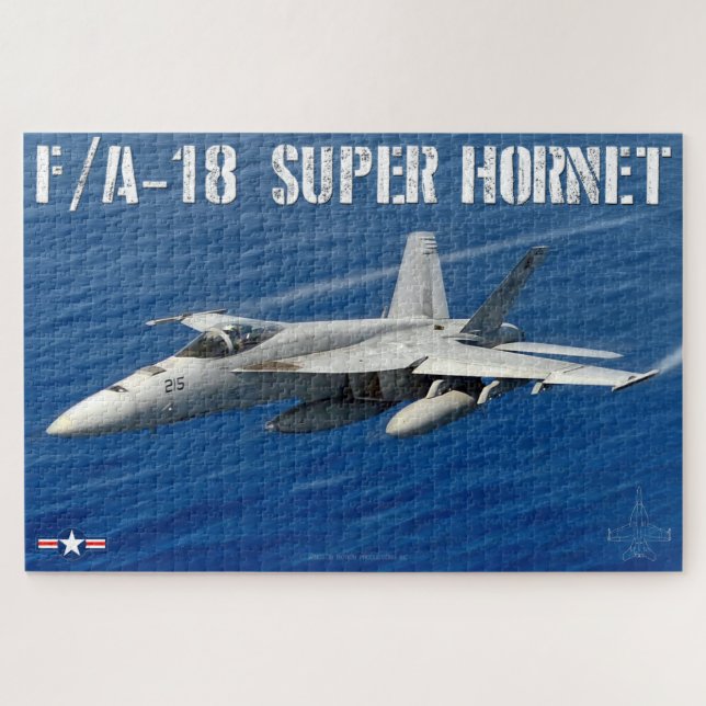 F/A-18 SUPER HORNET (20 x 30 INCH) Puzzle (Horizontal)