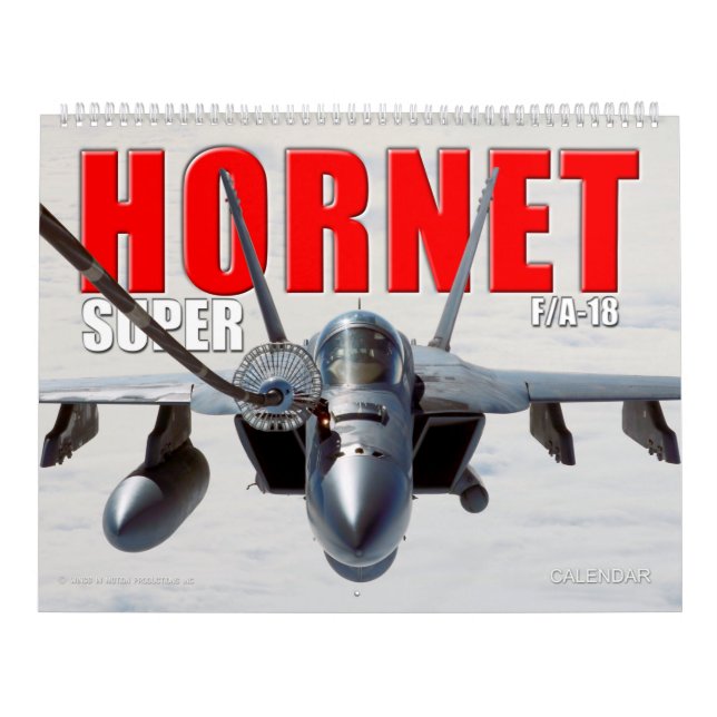 F/A-18 SUPER HORNET CALENDAR KALENDER (Titelbild)