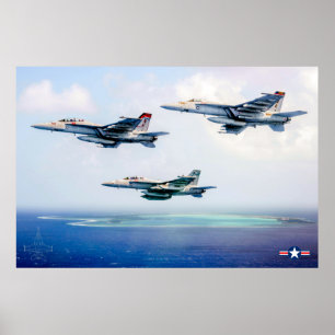 F/A-18 SUPER HORNET POSTER