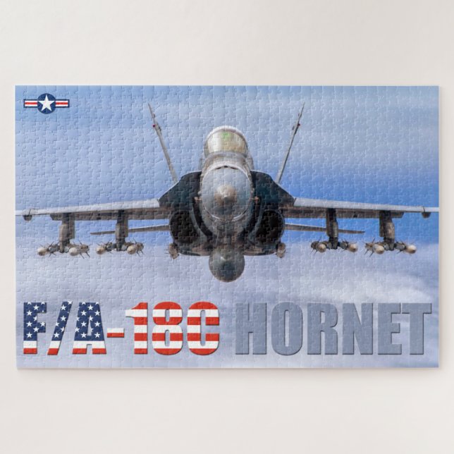 F/A-18C-HORNET (20x30 INCH) Puzzle (Horizontal)