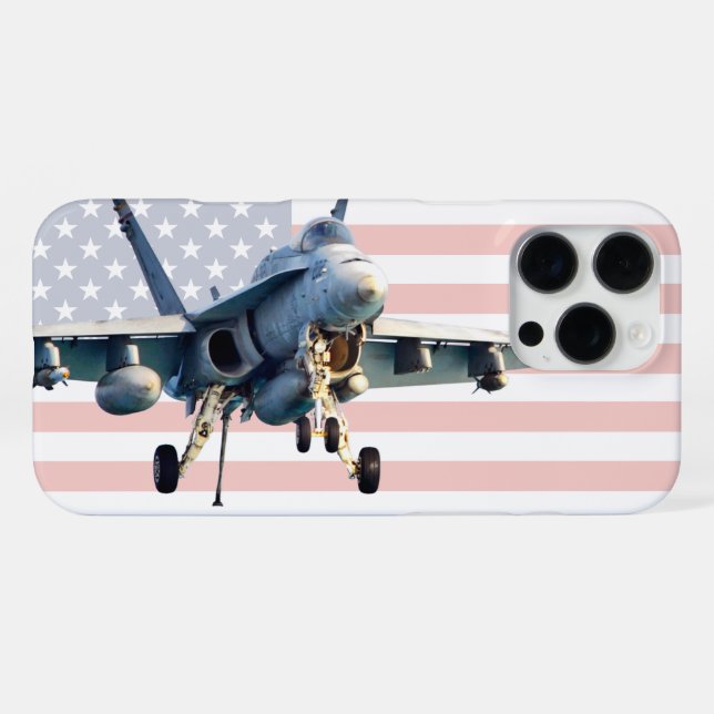 F/A-18C HORNET iPhone HÜLLE (Rückseite (Horizontal))