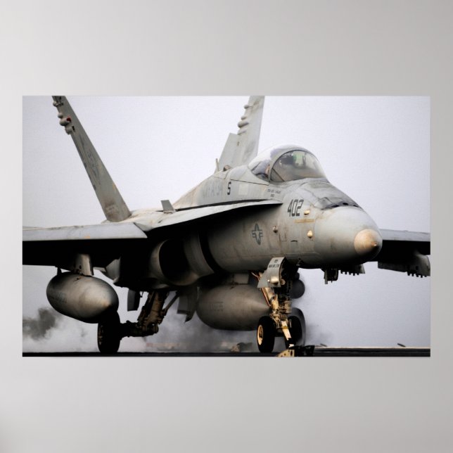 F/A-18C Hornet Poster (Vorne)