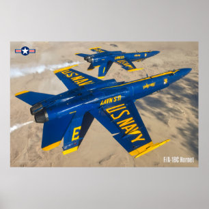 F/A-18C HORNET POSTER