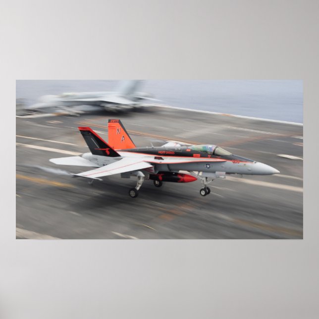 F/A-18C Hornet Poster (Vorne)