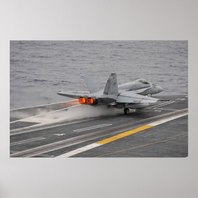 F/A-18C Hornet Poster (Vorne)