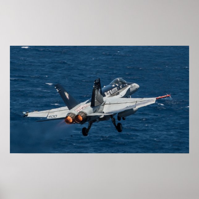 F/A-18C Hornet Poster (Vorne)