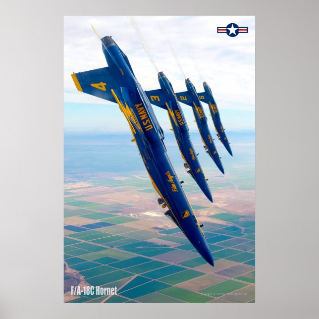 F/A-18C HORNET POSTER (Vorne)