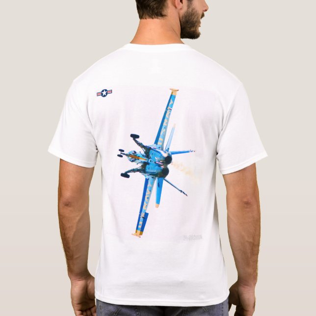 F/A-18C HORNET T-Shirt (Rückseite)