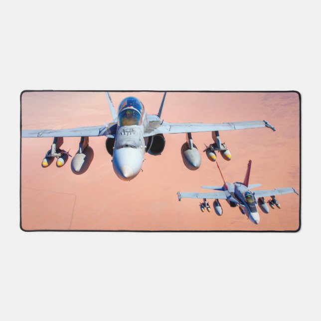 F/A-18D HORNET SCHREIBTISCHUNTERLAGE (Vorderseite)