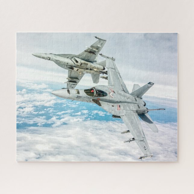 F/A-18E SUPER HORNET (16x20 INCH) Puzzle (Horizontal)