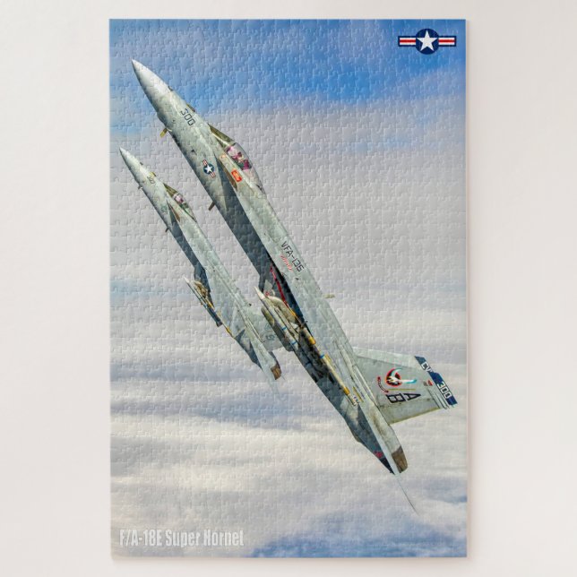 F/A-18E SUPER HORNET (20x30 INCH) Puzzle (Vertikal)