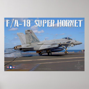 F/A-18E SUPER HORNET POSTER