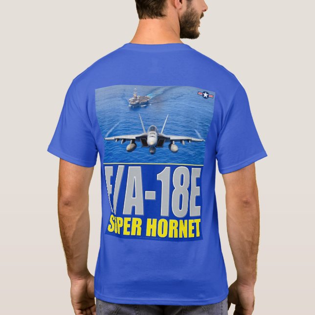 F/A-18E SUPER HORNET T-Shirt (Rückseite)