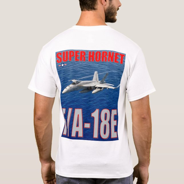 F/A-18E SUPER HORNET T-Shirt (Rückseite)