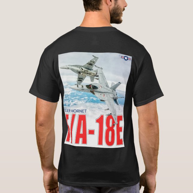 F/A-18E SUPER HORNET T-Shirt (Rückseite)