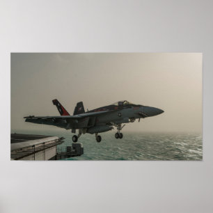 F/A-18E Superhornet Poster