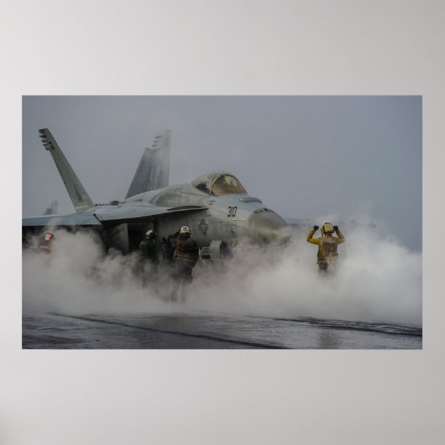 F/A-18E Superhornet Poster (Vorne)