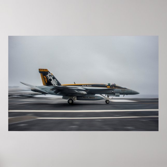 F/A-18E Superhornet Poster (Vorne)