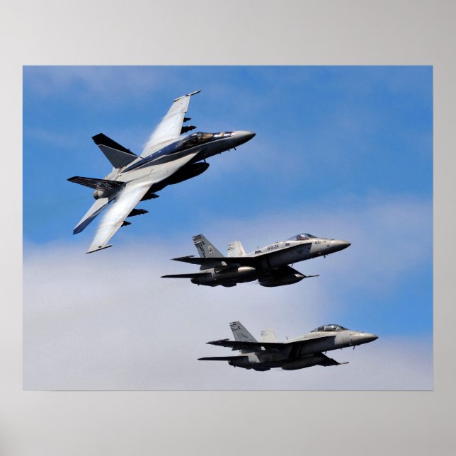 F/A-18E Superhornet Poster (Vorne)