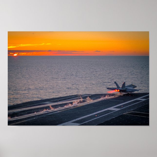 F/A-18E Superhornet Poster (Vorne)