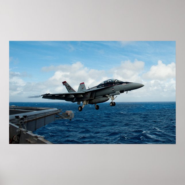 F/A-18F Super Hornet Poster (Vorne)