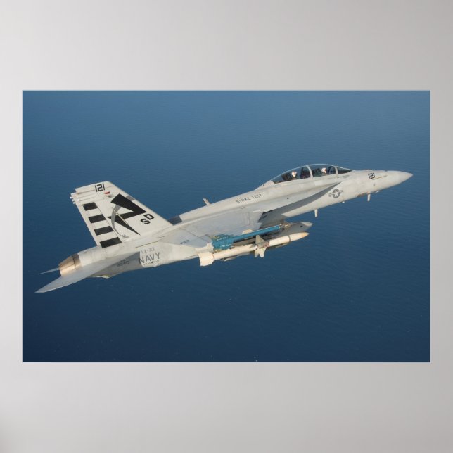 F/A-18F Super Hornet Poster (Vorne)