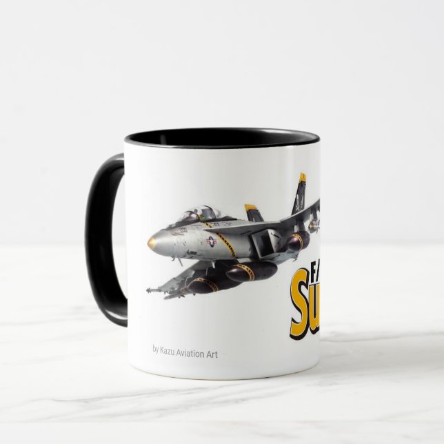 F/A-18F Super Hornet Tasse (Vorderseite Links)