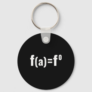 F(a)=f0 Math Equation - F.a.f.o American Politica Schlüsselanhänger
