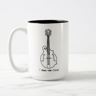 F-Ähnliche Mandolinen-Tasse Zweifarbige Tasse