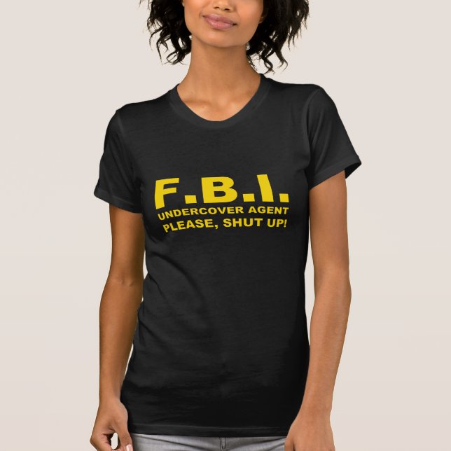 F.B.I. Agent T-Shirt (Vorderseite)