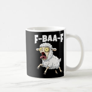 F-baa-f Meme – Lustiges schreiendes Meme-Grafik Kaffeetasse