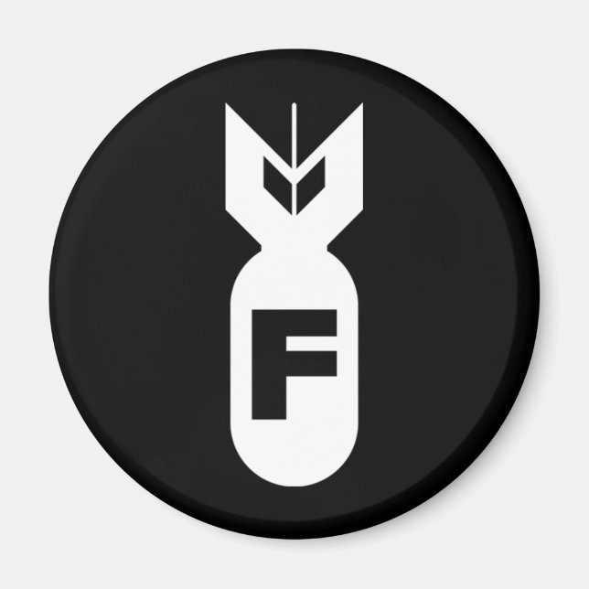 F Bomb Magnet (Vorne)