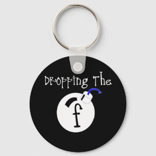 F Bombe Schlüsselanhänger