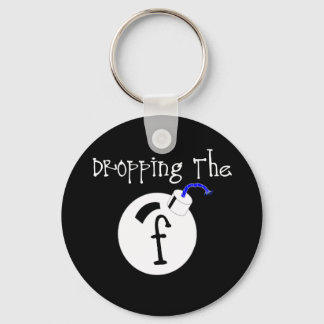 F Bombe Schlüsselanhänger