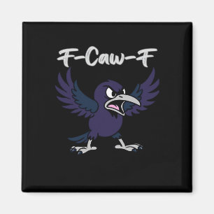 F-Caw-F Ästhetik Grafik Magnet