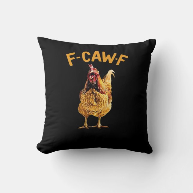 F-Caw-F-Chicken Classic Creative Style Kissen (Vorderseite)